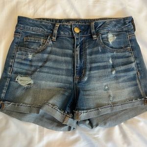 American eagle denim shorts